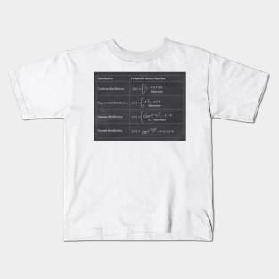 Probability Density Kids T-Shirt